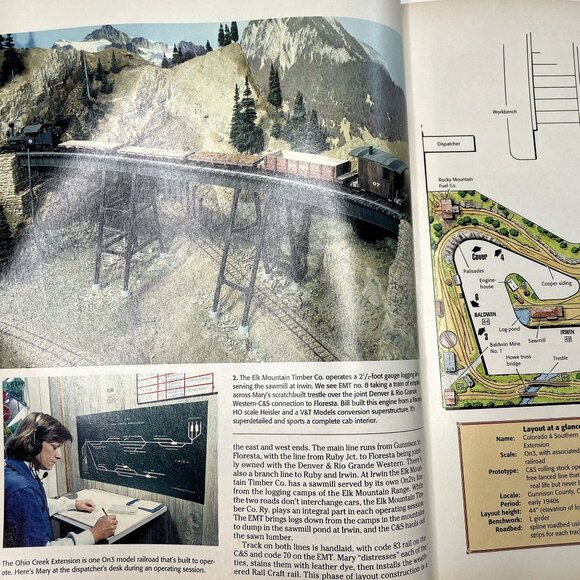 Model Railroader Magazine Back Issue u June 1993 Vol 60 No 6 The Colorado and So - Picture 10 of 12